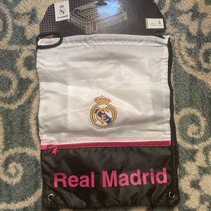Black Friday sales!!!Real Madrid white/blue/pink Soccer Bag